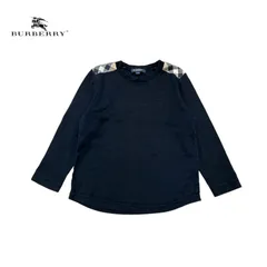 843◯ BURBERRY ブラック　ロンt 110A