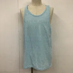 Supreme tank top シュプリーム  タンクトップ ノースリーブ supreme tank top シュプリーム タンクトップ - メルカリ