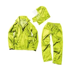 【新品・7営業日以内発送】マック AS516053 デュアルフィットレインスーツ ライムグリーン 4L【沖縄離島販売不可】