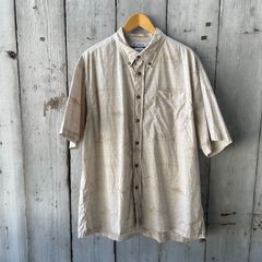 古着 Columbia コロンビア 総柄シャツ 魚柄 オールド アメカジ メンズ レディース ヴィンテージ 商品番号029