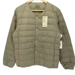 ムジルシリョウヒン 無印良品 23AW 軽量ダウンノーカラージャケット(帯電防止裏地)  メンズ JPN：M 