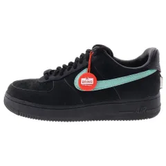 NIKE (ナイキ) × TIFFANY&CO AIR FORCE 1 LOW 1837 BLACK DZ1382-001 ティファニー エアフォース1 ローカットスニーカー シューズブラック US8/26.0cmのサムネイル