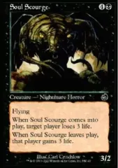 【中古】マジックザギャザリング 85/143[C]：【TOR】Soul Scourge/魂の災い魔