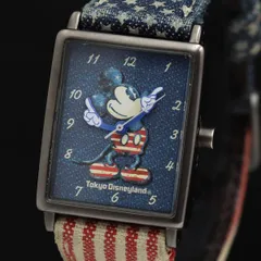 東京ディズニーランド QZ ミッキーマウス キャラクター文字盤 レディース腕時計 KMR 2000000 NSK