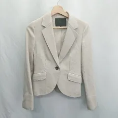 ◇ ⊇ UNTITLED アンタイトル 長袖 ジャケット サイズ2 ベージュ レディース E  【1412260035972】