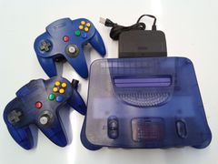【※ジャンク商品につき商品説明必読】ニンテンドー64本体《ミッドナイトブルー》