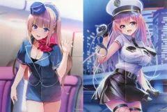 【中古】ポスター 描き下ろしB2ポスター2枚セット 軽井沢恵＆一之瀬帆波 「ようこそ実力至上主義の教室へ 2年生編」 月刊コミックアライブ 2024年7月号 別冊付録