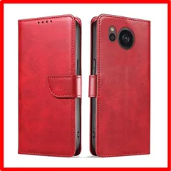 【匿名配送】 AQUOS Sense7 Plus_レッド Aquos Sense7 Plus カバー aquos sense7 plus ケース 手帳型 耐衝撃
