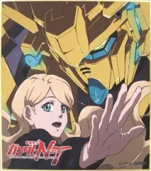 【中古】紙製品 リタ＆フェネクス 金世俊描き下ろしミニ色紙 「Blu-ray 機動戦士ガンダムNT [特装限定版]」 先着購入特典