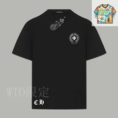 【今日WTO】Chrome Hearts  梵文字母ロゴ T シャツ-MD42