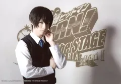 【中古】生写真(男性) 岸本勇太(雲雀恭弥)/横型・上半身・作品タイトル入り・キャラクターショット/「『家庭教師ヒットマンREBORN!』the STAGE -vs VARIA partI-」ランダムブロマイド