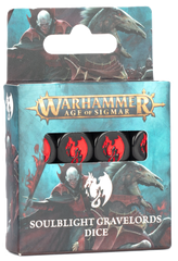 【ウォーハンマー】エイジ・オヴ・シグマー：ソウルブライト・グレイヴロード・ダイス	AGE OF SIGMAR:SOULBLIGHT GRAVELORDS DICE