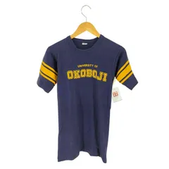 チャンピオン Champion USA製  80S S/S カレッジプリントクルーネックTシャツ メンズ JPN：M 