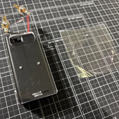 熱線カッター ミニ四駆 ブレーキスポンジ 加工