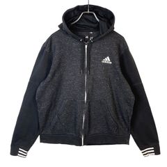 adidas CLIMA365 フルジップパーカー ブラック - メルカリ