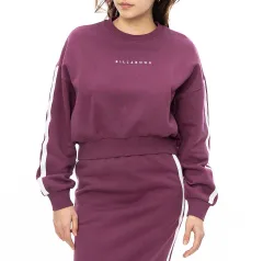 【SALE】2024秋冬 新品【BILLABONG/ビラボン】SLEEVE LINE SWEAT セットアップ トレーナー MQM0 レディース BE014030