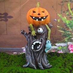 ガーデンオーナメント オブジェ 置物 りす かぼちゃ ハロウィン ガーデニング ガーデンオーナメント オブジェ 置物 りす かぼちゃ ハロウィン