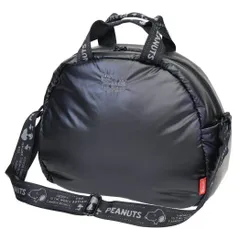 スヌーピー ショルダーバッグ IP.MedPadded.Peanuts-0S MEDIUMバッグ s-black ピーナッツ ルートート 手提げかばん 斜め掛け 肩掛けカバン 2way キャラクター グッズ 