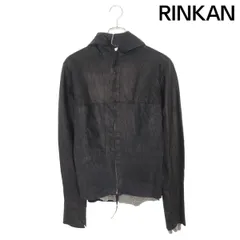 エムエークロス MA+ アビエーターフーデッドレザージャケット メンズ