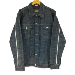 美品　　マスターピース 1st タイプ　デニムジャケット マスターピース スラブデニムジャケット type1 インディゴ L