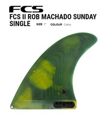 送料無料▲ FCS II ROB MACHADO SUNDAY SINGLE CAMO 7 新品
