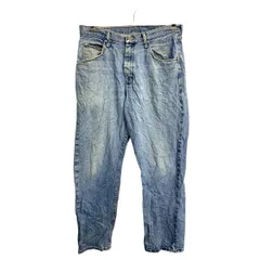 Wrangler デニムパンツ W34 ラングラー ライトブルー コットン 古着卸 アメリカ仕入 2502-884