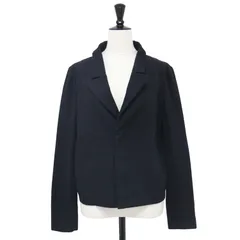 LIMI feu リミ フゥ ジャケット ブラック 黒 サイズ:S / コットン テーラーカラー ジャケット / ショート丈 ジップアップ / 日本製 / アウター ブルゾン 上着【レディース】のサムネイル