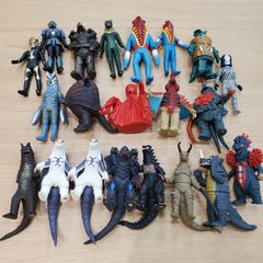 【EL6】BANDAI バンダイ　ウルトラ怪獣シリーズ　タッコング　ラゴン　ダダイズム　円谷プロ　ソフビ　21体　おまとめ　MK10190
