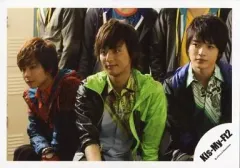 【中古】生写真(ジャニーズ) Kis-My-Ft2/北山宏光・藤ヶ谷太輔・玉森裕太/横型・上半身・衣装赤・緑・黒・青/公式生写真