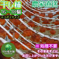 【完売】干し柿 農家直送 廃棄削減 規格外 特産物 柿 16〜18個