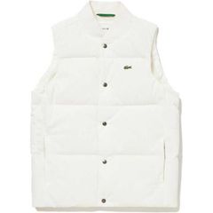 LACOSTE ラコステ ダウンベスト 白 B731 - メルカリ