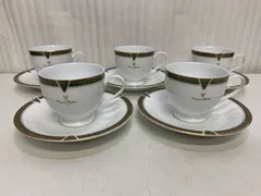 ジョバンニ バレンチノ Giovanni Valentino カップ&ソーサー 5客セット MOMOYAMA 桃山陶器 未使用品