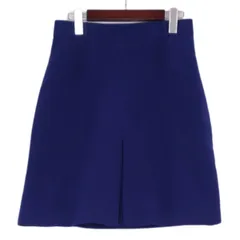 極美品 セリーヌ デニム ミニスカート トリオンフ C マカダム 総柄 シルク 極美品 セリーヌ デニム ミニスカート トリオンフ C マカダム 総