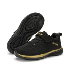 ☆ ゴールド ☆ 29(18.0cm) ☆ キッズ運動靴 スニーカー キッズ 男の子 子供靴 子ども シューズ 靴 キッズシューズ ジュニアシューズ ジュニア くつ 子供 女の子 運動 スポーツ 運動会 アウトドア 学校 通学 ランニングシューズ 軽い 通気性