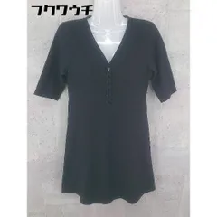 ◇ SLY スライ 五分袖 膝丈 ワンピース サイズ2 ブラック レディース 【中古】 【1002802120237】