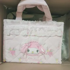 マイメロディ 白フリル バッグ