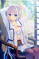 またのんき　月雪ミヤコ B2タペストリー ブルーアーカイブ またのんき▽ 月雪ミヤコ B2タペストリー ブルーアーカイブ 未開封