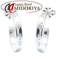 TIFFANY&Co. ティファニー 1837 ナロー フープ ピアス シルバー925/293766【中古】【BJ】
