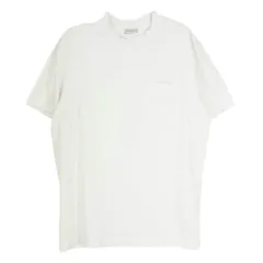MONCLER モンクレール 23SS I20918C00050 89AA2 ポケット 刺繍 ロゴ ワッペン 半袖 Tシャツ ホワイト系 L【中古】