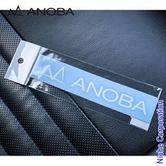 【新品】 アノバ ロゴステッカー ホワイト (AN026)