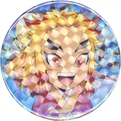 【中古】バッジ・ピンズ 煉獄杏寿郎(ラメ) 「鬼滅の刃×ufotable cafe 七夕イベント 57mmランダム缶バッジ」