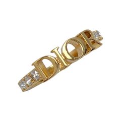 ☆☆Christian Dior クリスチャンディオール ディオレボリューション リング 指輪 メタル＆クリスタル Dio(r)evolution