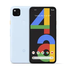 「新品・未使用」SIMフリー　Google Pixel 4a 128GB Barely Blue　のサムネイル