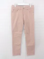 ◇ BEAUTY & YOUTH UNITED ARROWS パステル スキニー カラーパンツ サイズM ピンク系 レディース E  【1305160006657】
