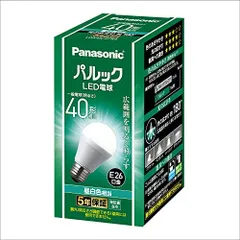 2023年最新】パナソニック LED電球 口金直径26mm 電球40W形相当 電球色