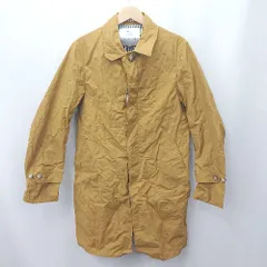 ◇ ⊇ ブルースタンドダード シンプル系 長袖 ステンカラーコート サイズM ブラウン系 レディース E  【1507250013532】