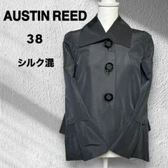 AUSTIN REED オースチンリード シルク混ジャケット 38 日本製【極美品】