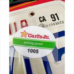 駐車許可シールステッカー(Carls Jr)のサムネイル