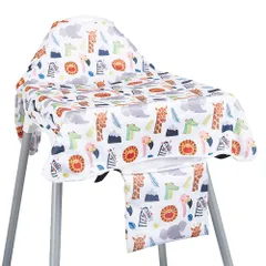 ☆ ズー ☆ お食事エプロン テーブルクロス一体型 収納付き ylxbib5192 お食事エプロン テーブル 一体型 長袖 食事エプロン エプロン お食事スタイ ベビースタイ ロング 子供用 子供 防水 食べこぼし ベビー こども 子ども 赤ちゃん コンパクト