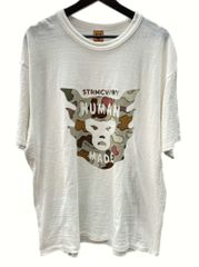 ヒューマンメイド HUMAN MADE × カウズ KAWS 24SS MADE GRAPHIC T-SHIRT メイド グラフィック 半袖 カットソー WHITE 白 3XL Tシャツ プリント ホワイト 104MT-477